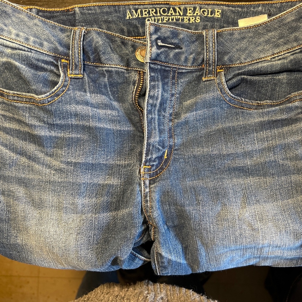 American Eagle Dark Wash Skinny Jeans